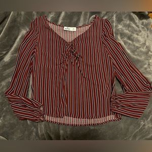 Hollister V-Neck Long sleeve Blouse